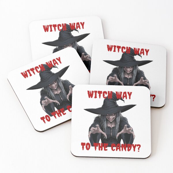 Item preview, Witch Way To The Candy Halloween designed and sold by CaruanaStudios.