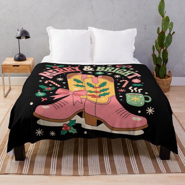 Item preview, Bright Cowgirl Christmas Western Cowboy designed and sold by tearbytea.