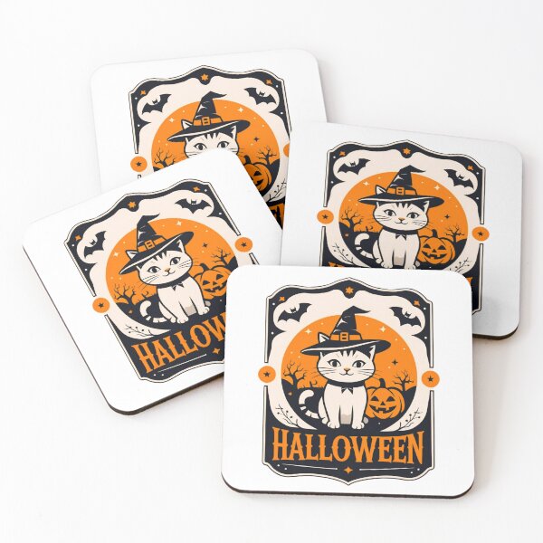 Item preview, Witch Cat Halloween designed and sold by DobryCiuszek.