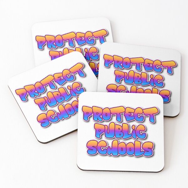 Item preview, Protect Our Public Schools Graffiti Motivational Sayings designed and sold by SkeletonsDanger.