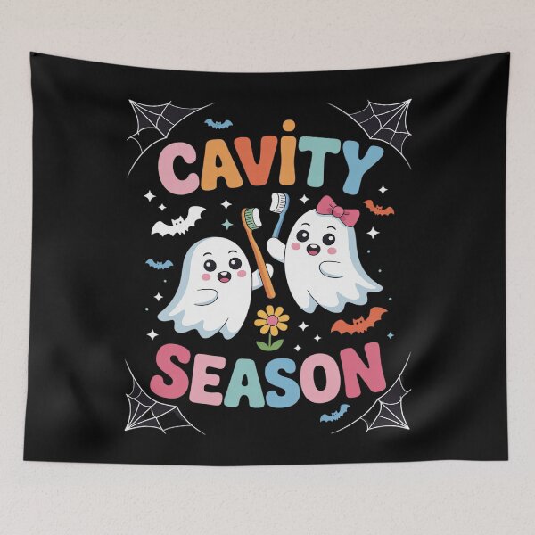 Item preview, Cavity Season Dentist Halloween Dental Ghost Costume 1  designed and sold by BeetleMalon.