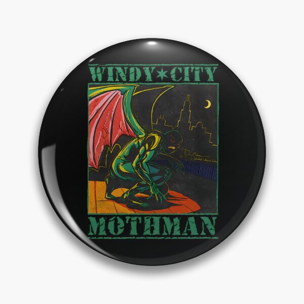 Item preview, Windy City Mothman designed and sold by LindaReynolds.