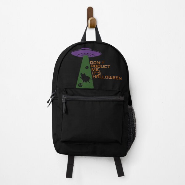 Item preview, Don’t Abduct Me, It’s Halloween – Funny UFO Alien Abduction Design (Purple & Green) designed and sold by Fun Funky Designs.