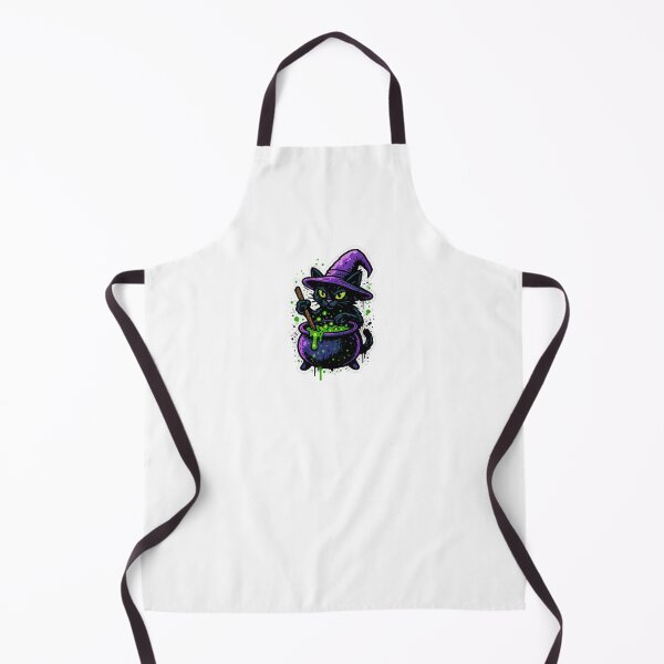 Item preview, Witch’s Cat Cauldron – Graffiti Halloween designed and sold by BoldApparel.