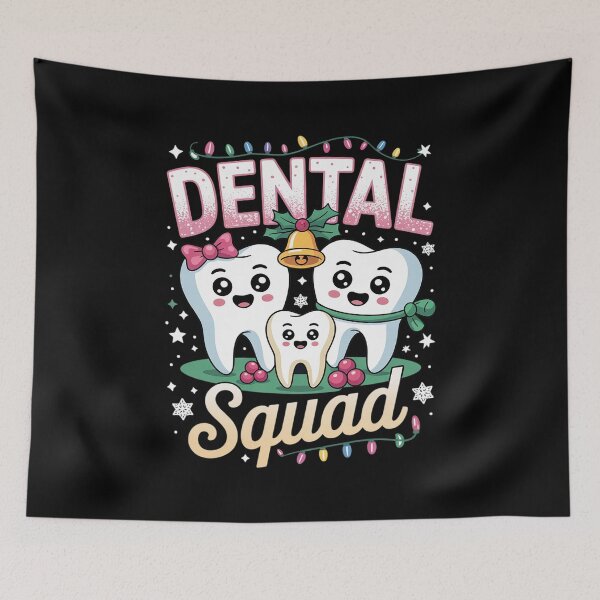 Item preview, Christmas Dental Squad Dentist Hygienist  designed and sold by BeetleMalon.