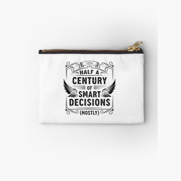 Item preview, Half a Century of Smart Decisions (Mostly) – Vintage Typography Shirt designed and sold by Zagdan.