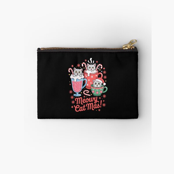 Item preview, Cat Christmas Cute Cats Santa Hat Xmas Drink designed and sold by tearbytea.