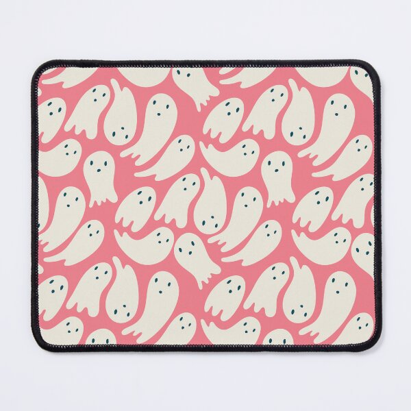Item preview, Cute pink ghost pattern. designed and sold by Retro Street Studios.