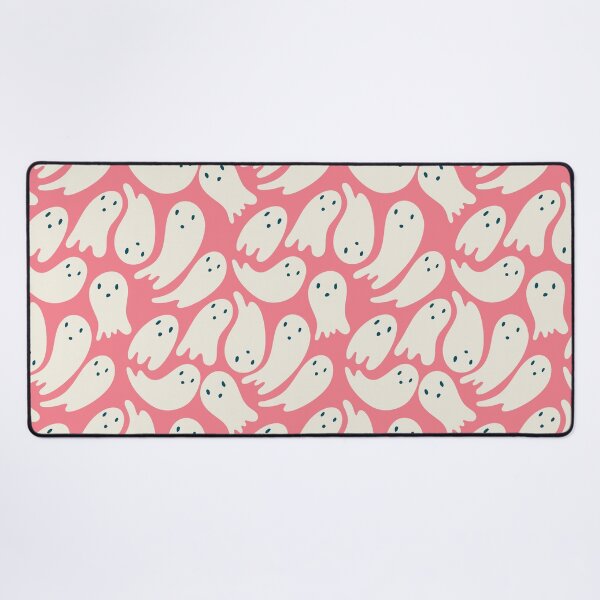 Item preview, Cute pink ghost pattern. designed and sold by Retro Street Studios.