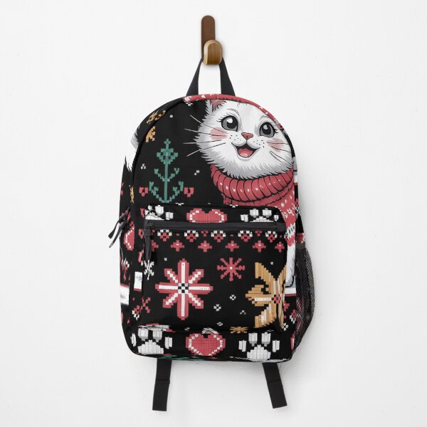 Item preview, Cat Christmas Winter Holiday designed and sold by tearbytea.