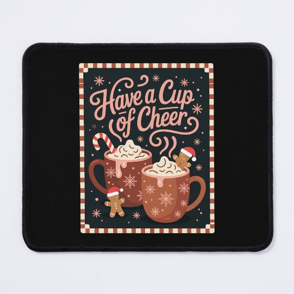 Item preview, Cheer Christmas Cocoa Cookie Cute designed and sold by tearbytea.