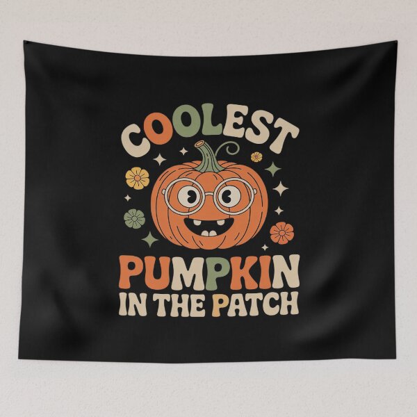 Item preview, Coolest Pumpkin In The Patch Halloween Boys Girls Teens  designed and sold by BeetleMalon.