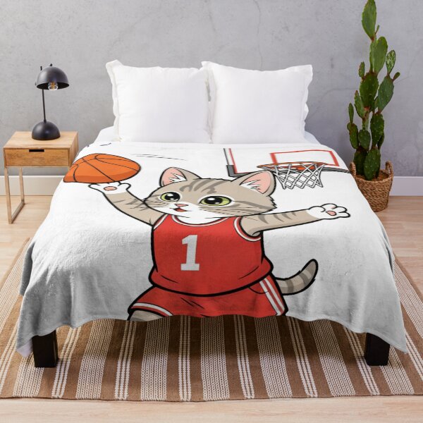 Item preview, Cat playing basketball designed and sold by William3624.