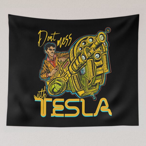 Item preview, Dont Mess With Tesla designed and sold by LindaReynolds.