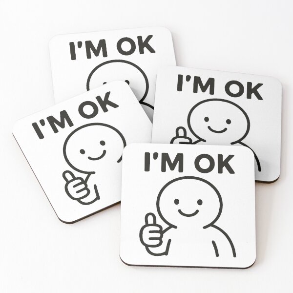 Item preview, I'M OK designed and sold by Catfighter.