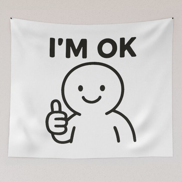 Item preview, I'M OK designed and sold by Catfighter.