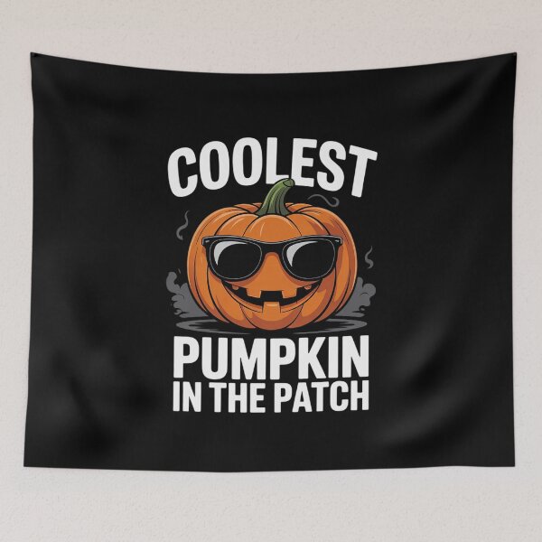 Item preview, Coolest Pumpkin In The Patch Halloween Toddler Boys Girls  designed and sold by BeetleMalon.