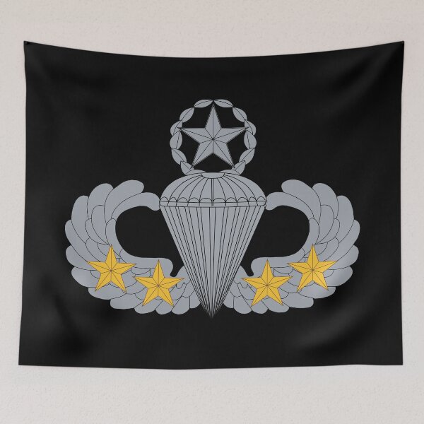 Item preview, Insignia - Ejército - Paracaidista - Maestro - 4 Estrellas de Combate X 300 designed and sold by Military Insignia Products.