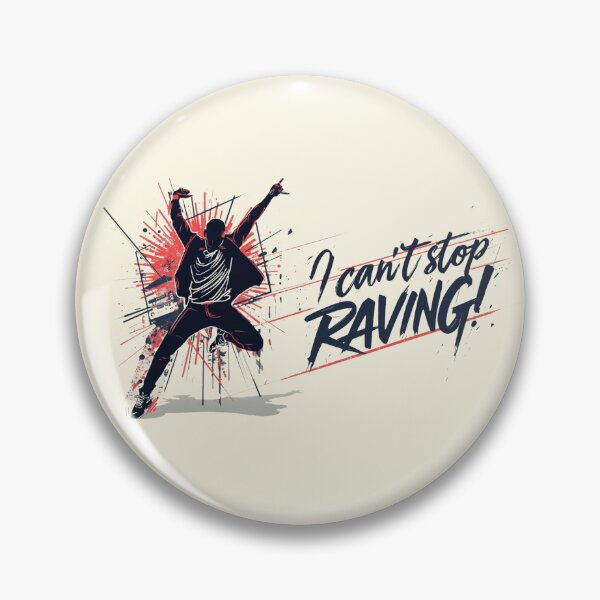 Item preview, I Can't Stop Raving! designed and sold by eMGi27Prints.