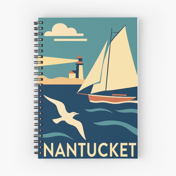 Item preview, Nantucket Travel Poster designed and sold by rogue-design.