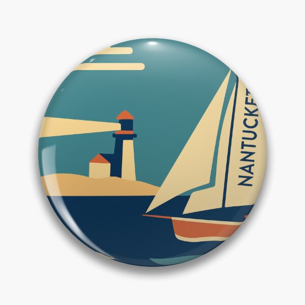 Item preview, Nantucket Travel Poster designed and sold by rogue-design.