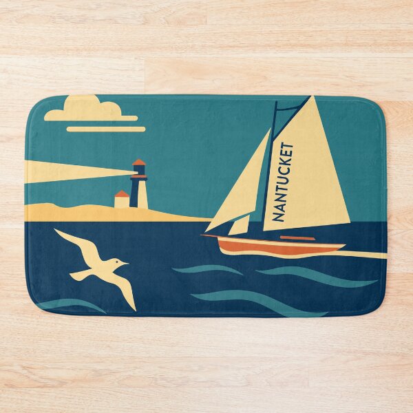 Item preview, Nantucket Travel Poster designed and sold by rogue-design.