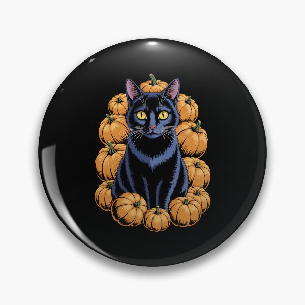 Item preview, Retro Black Cat Halloween Pumpkin Costume designed and sold by BakeryDozen.