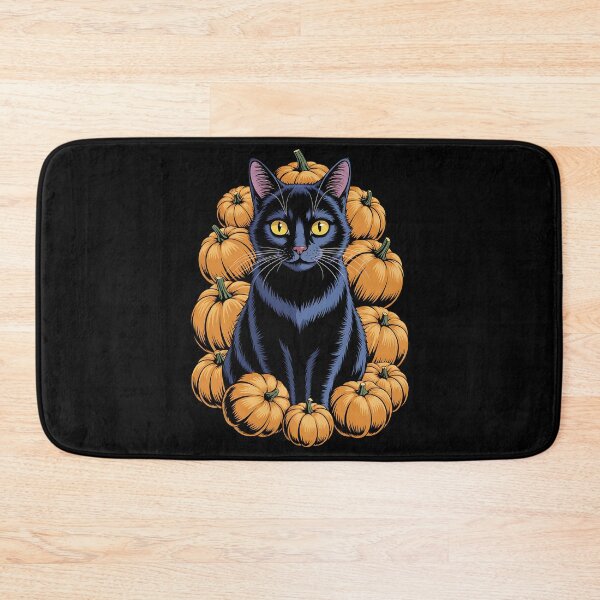 Item preview, Retro Black Cat Halloween Pumpkin Costume designed and sold by BakeryDozen.