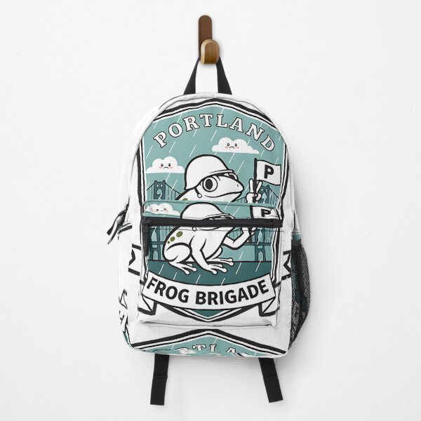 Item preview, Portland Frog Brigade Funny Frog Design For Retro City Humor And Activist Fans designed and sold by ArtDesignTp.