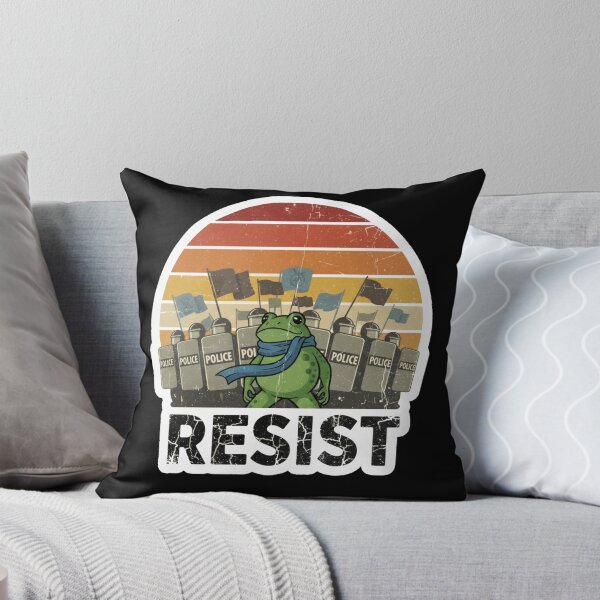 Item preview, Resist Portland Frog - Protest designed and sold by PixVib.