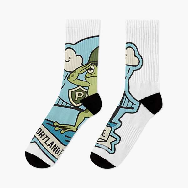 Item preview, Portland Frog Brigade Bridge Design For Funny Retro City Lovers And Frog Humor Fans designed and sold by ArtDesignTp.