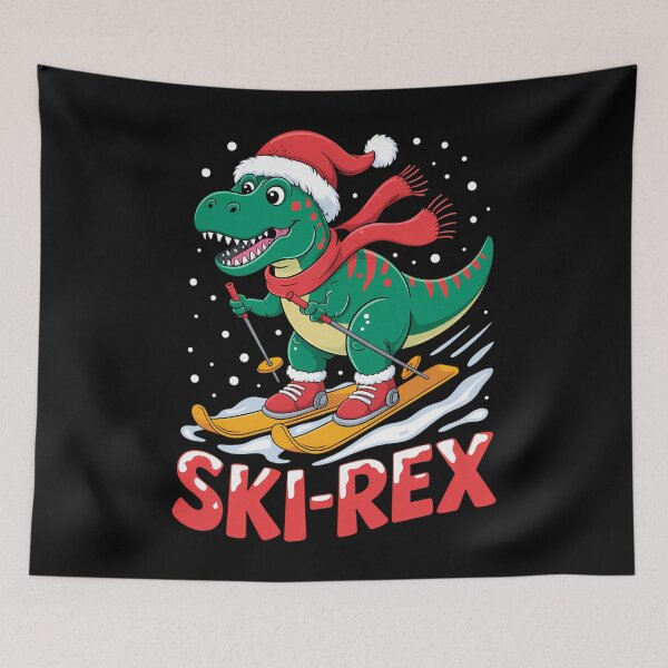 Item preview, Funny Christmas Winter T Rex Dinosaur designed and sold by Sea4Adventures.