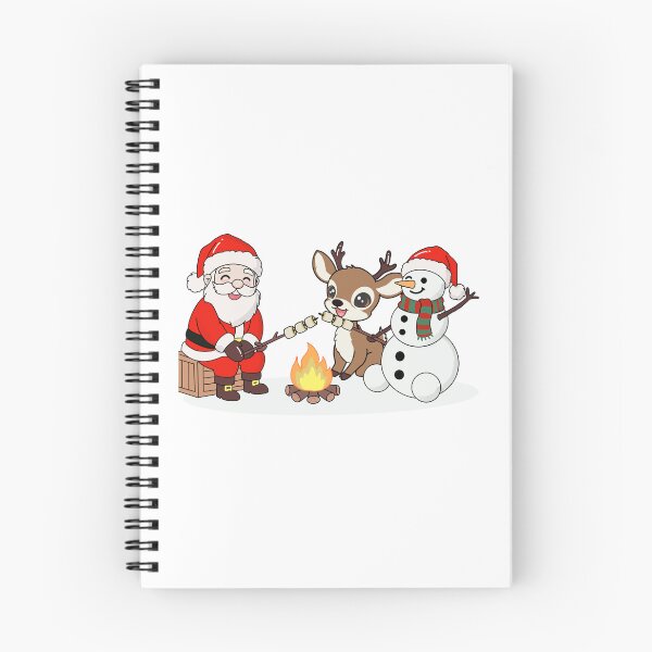 Item preview, Cozy Christmas Campfire Marshmallows designed and sold by Ikattyg.