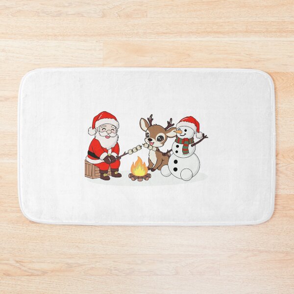 Item preview, Cozy Christmas Campfire Marshmallows designed and sold by Ikattyg.