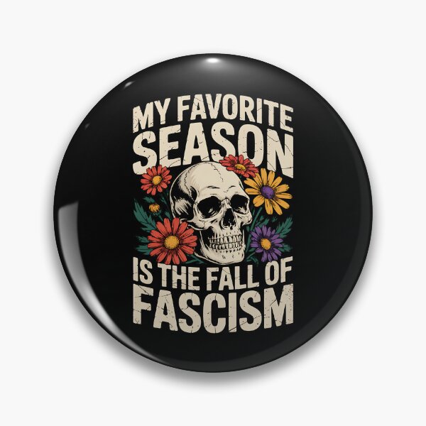 Item preview, Retro My Favorite Season is The Fall of Fascism Halloween designed and sold by BakeryDozen.