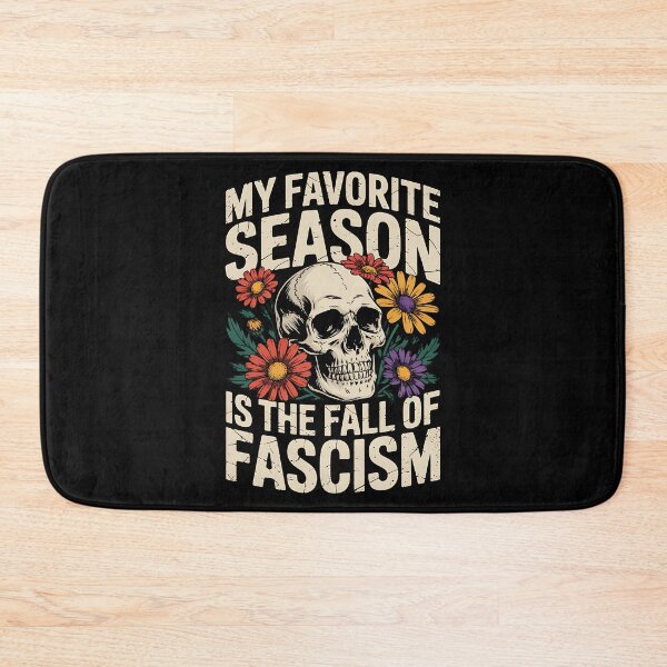 Item preview, Retro My Favorite Season is The Fall of Fascism Halloween designed and sold by BakeryDozen.