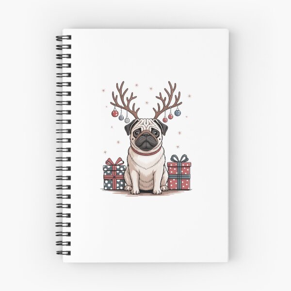 Item preview, merry pugmas designed and sold by jkrphoto.