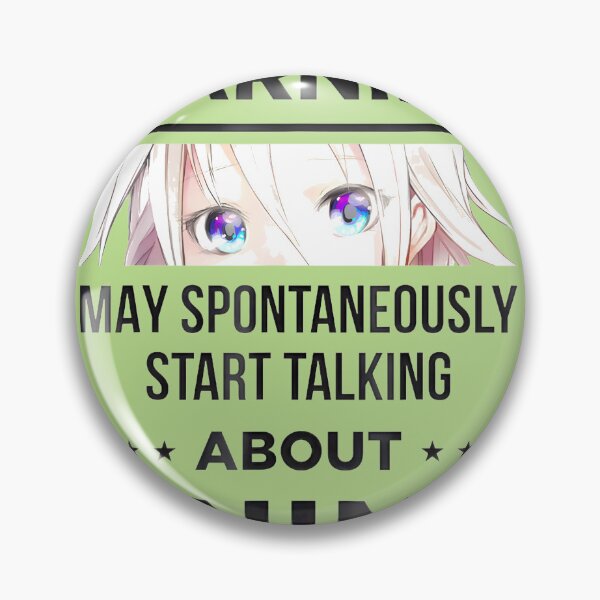 Artikelvorschau, Achtung: Könnte über Anime sprechen! | Süßes Anime-Augen-Fangeschenk von Merch, limitierte Auflage, perfektes Geschenk F entworfen und verkauft von luanajardelp.