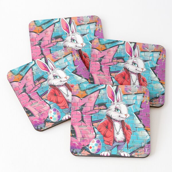 Item preview, Urban Rabbit | Street Art Meets Punk Style designed and sold by FairX.