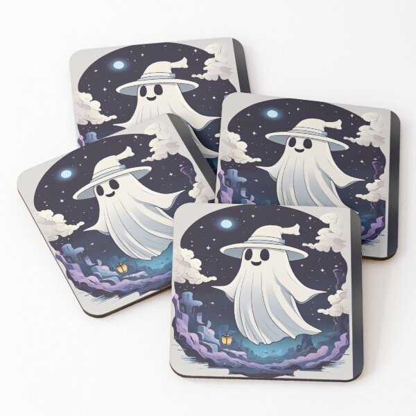 Item preview, ghost happy is ghosty designed and sold by quantum X.