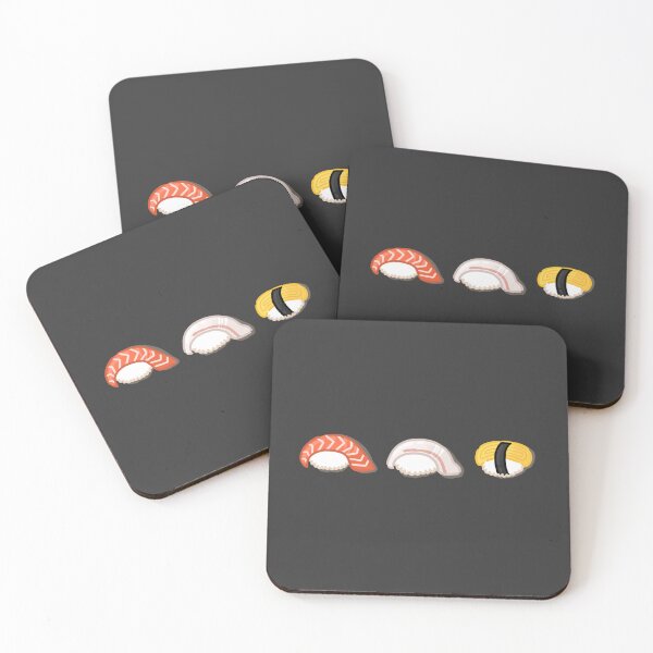 Item preview, 3 Sushi - Salmon, Flatfish, Egg designed and sold by JenkDesigns.