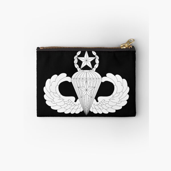 Item preview, Badge - Army - Parachutist - Master - 5 Combat Star - LA X 300 designed and sold by Military Insignia Products.