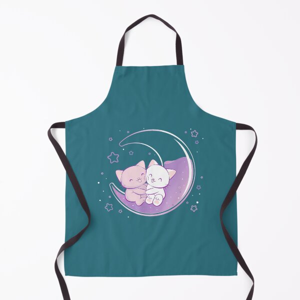Item preview, Cute Moon Kitties Cuddle On Purple Crescent By Merch, Limited Edition, Perfect Gift For You And Fri designed and sold by luanajardelp.