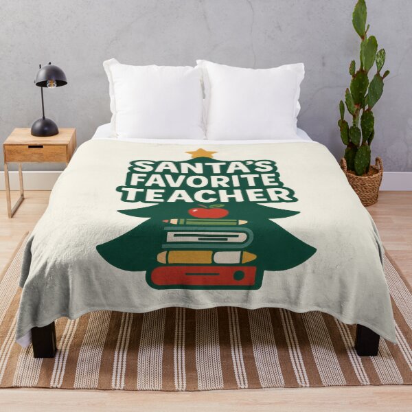Item preview, Santa’s Favorite Teacher – Cute Christmas Gift for Teachers designed and sold by Ombrya.