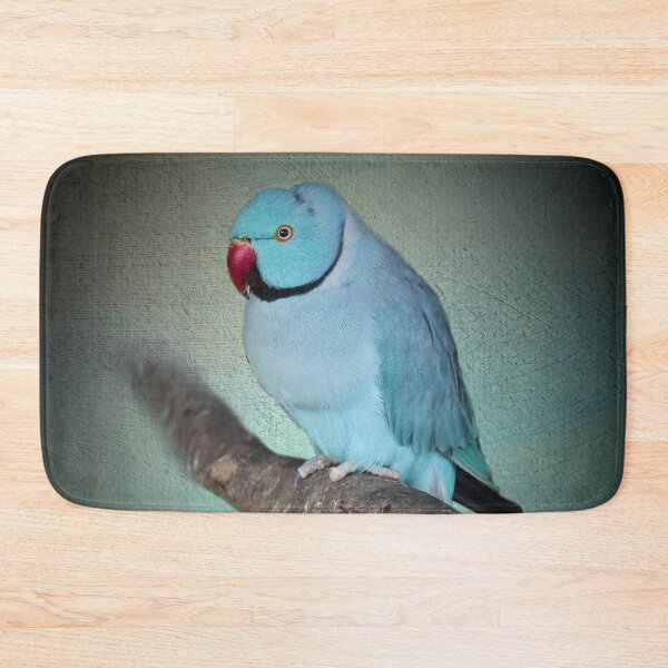 Item preview, Blue Indian ringneck parakeet designed and sold by missmoneypenny.