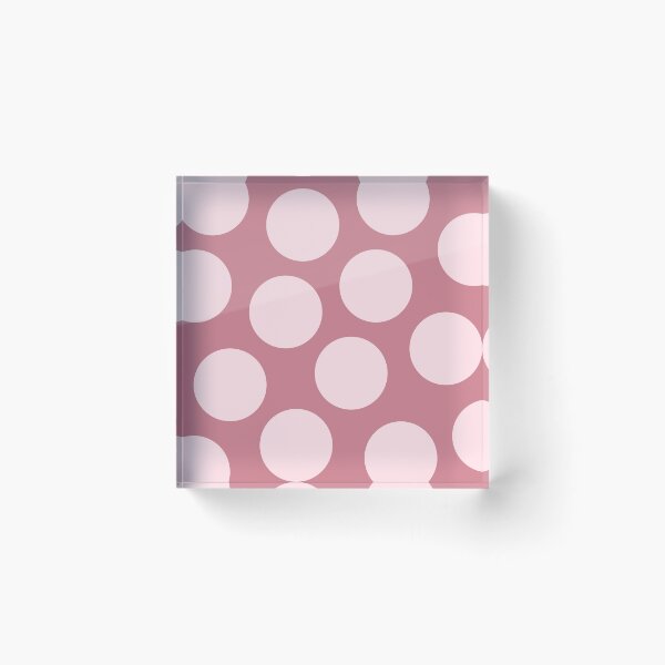 Item preview, Soft Pink Polka Dots Pattern designed and sold by imperiumpublicitario .