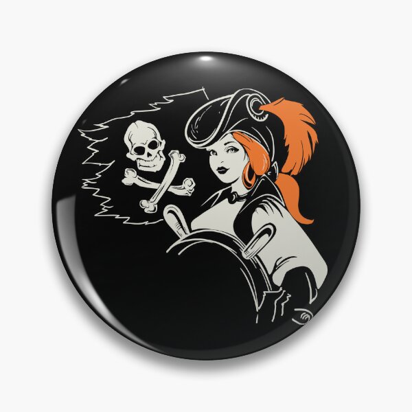 Aperçu de l'œuvre Homme de barre pirate sous drapeau Jolly Roger créée et vendue par JeraRS.