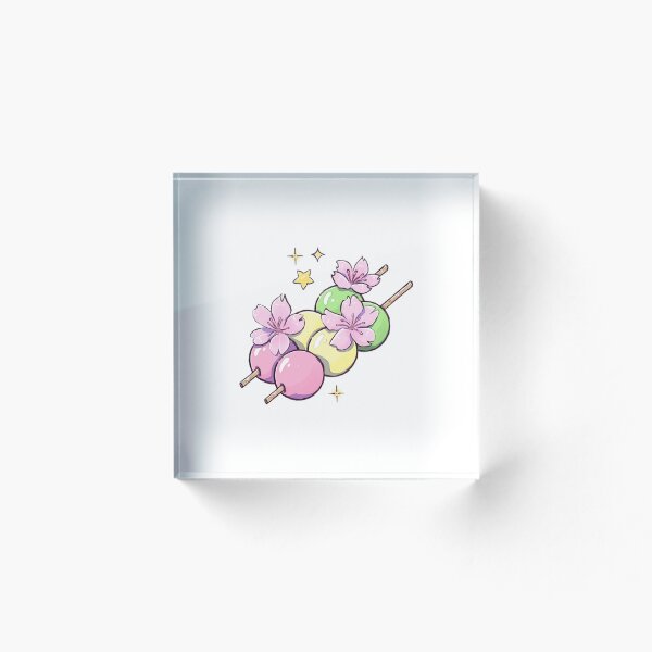 Item preview, Dulce sueño de Dango con flores de cerezo Sakura designed and sold by Respawn and Repeat.