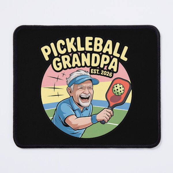 Item preview, Pickleball Rookie Grandpa Est. 2026 designed and sold by Blok45.