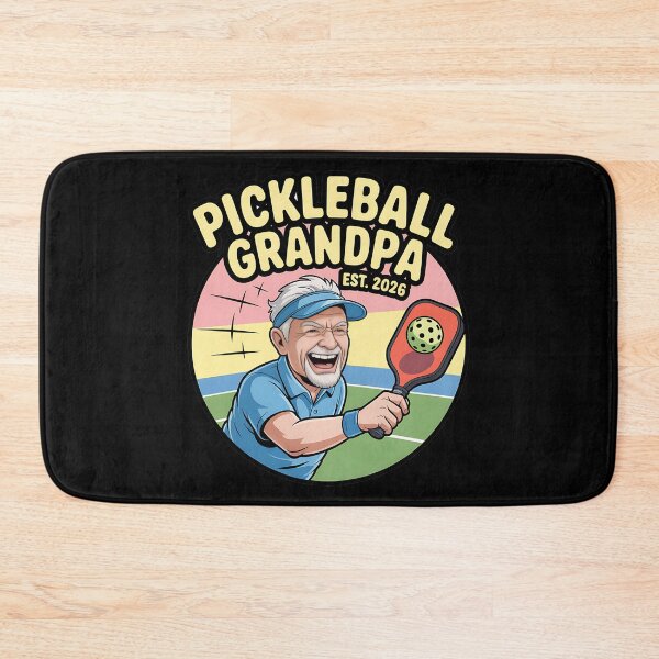 Item preview, Pickleball Rookie Grandpa Est. 2026 designed and sold by Blok45.